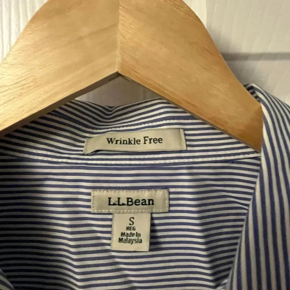 Men’s LL BEAN Dress Shirt Size Small - Picture 2 of 8